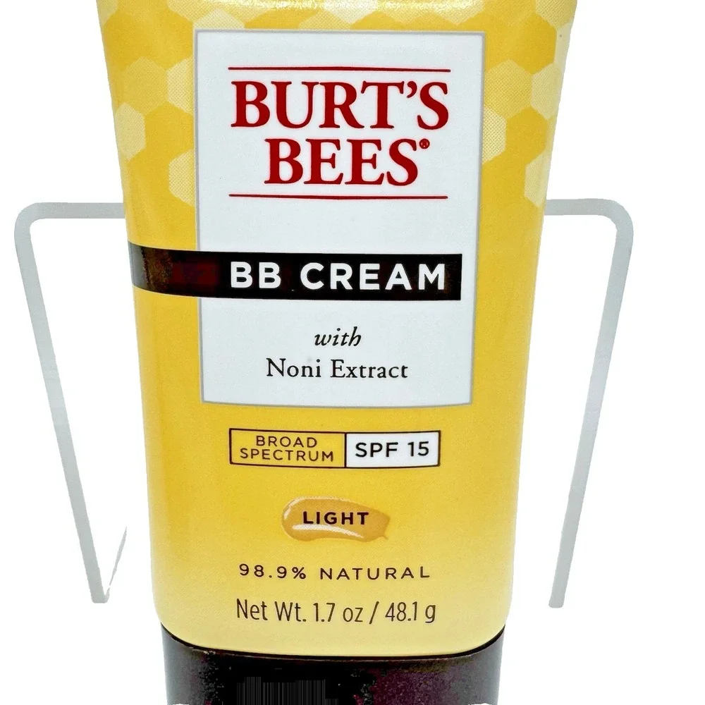 Burt's Bees BB Cream Light 1.7oz Tinted Moisturizer SPF 15 Anti Aging NOS